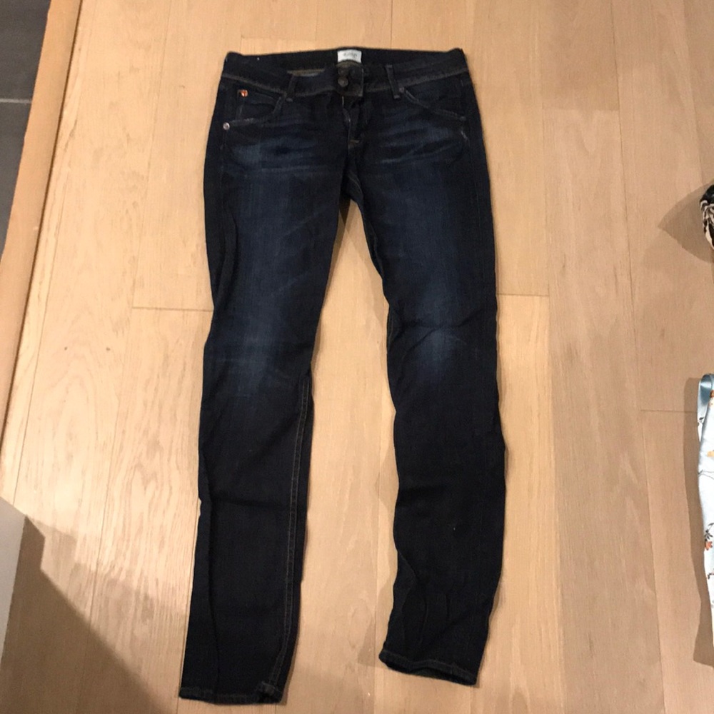 Hudson Dark Wash Skinny Jeans